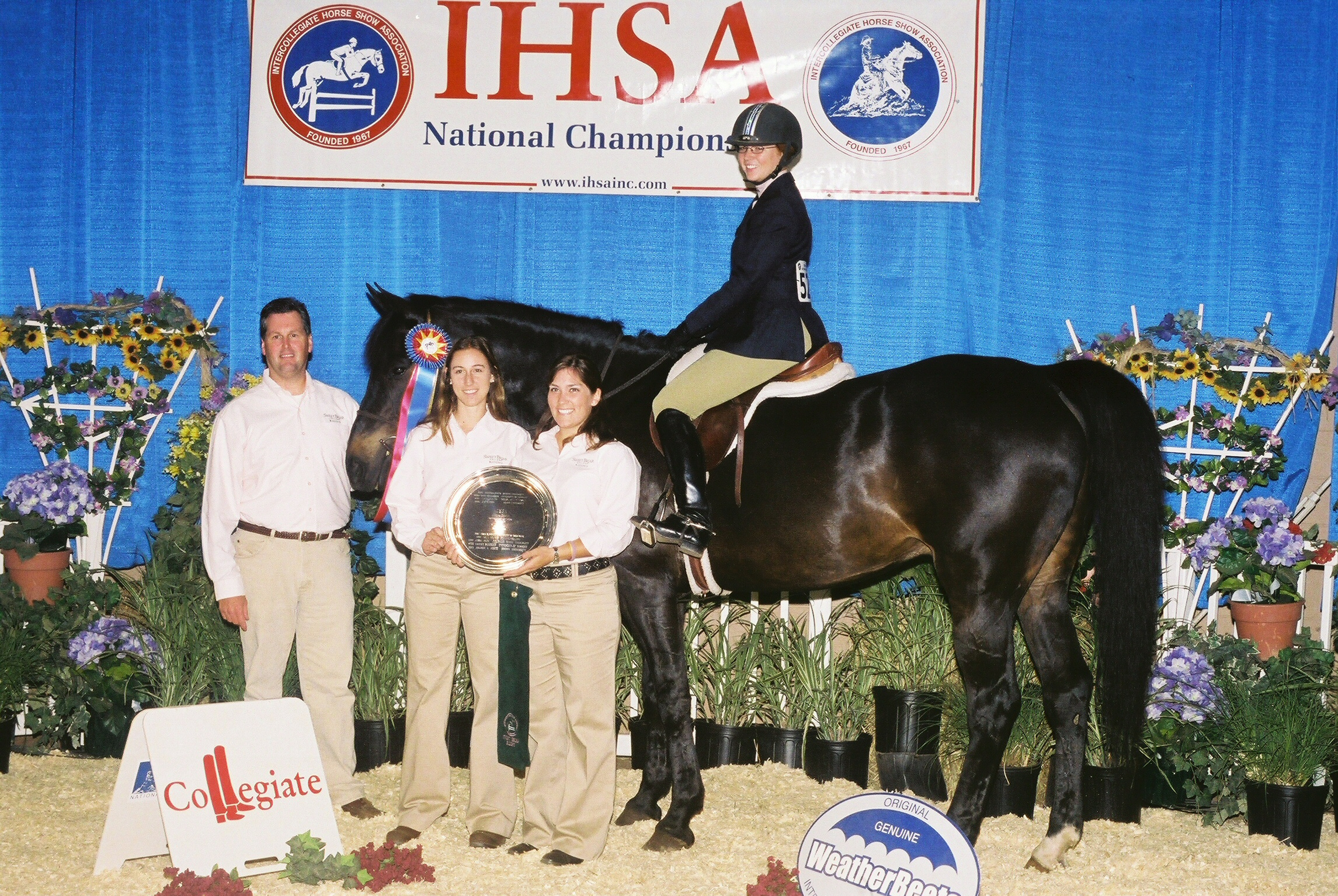 06 IHSA Nationals -Harrisburg_Conyers head coach of Sweet Briar College_ assistant coach Angela MacFawn-now the head coach of the University of SC- IHSA team_assistant coach Krista Steinmetz and Jodie Weber- Sweet Briar - champ open OF 06 IHSA Nationals -Harrisburg_Conyers head coach of Sweet Briar College_ assistant coach Angela MacFawn-now the head coach of the University of SC- IHSA team_assistant coach Krista Steinmetz and Jodie Weber- Sweet Briar - champ open OF