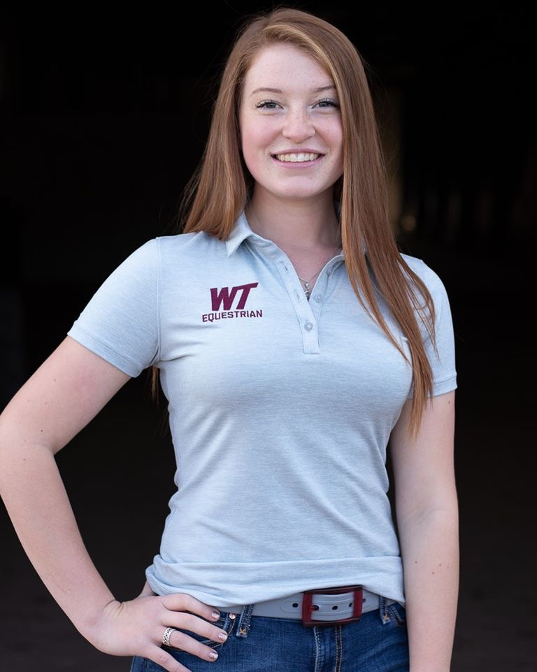 Ali Olsen- Photo courtesy of WT Athletics Ali Olsen- Photo courtesy of WT Athletics