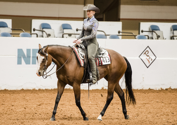 Ashton Knerr in horsemanship phase-1