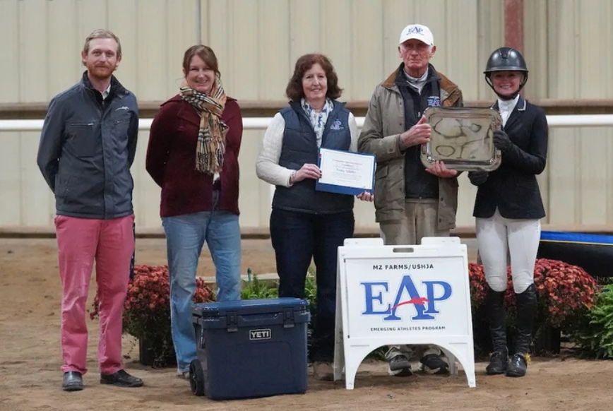 Finley Scheffel at EAP National Training Session Winner