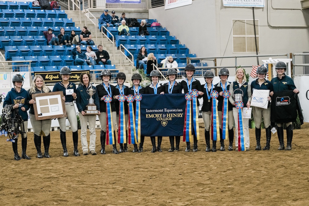 Emory & Henry College - Collegiate Cup Champion Team - Credit EQ Media