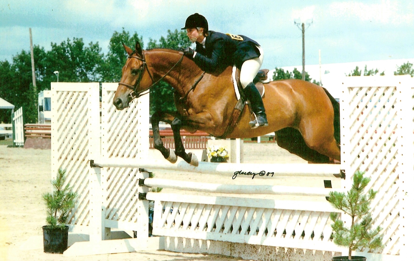 Heather Parish and Idol Talk at MidStates Horse Shows 