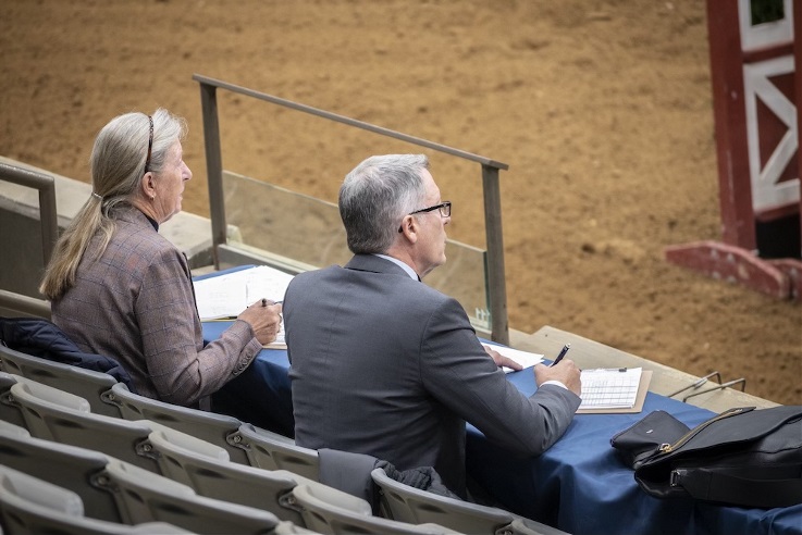 IHSA - 2023 Nationals - Judges - Credit Danielle Dunn