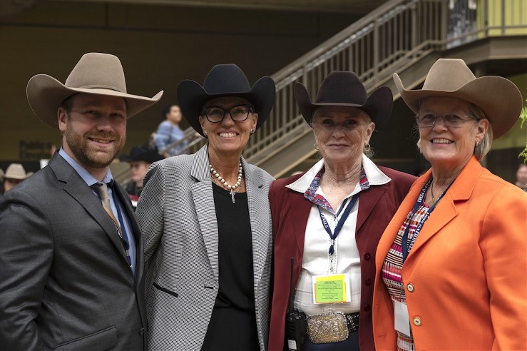 IHSA - 2023 Nationals - Western Judges - Credit Danielle Dunn