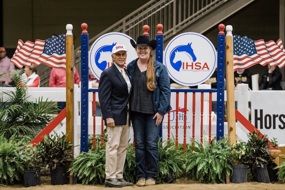 IHSA - Nationals 2023 - Western Sportsmanship Award - Coach - Credit EQ Media