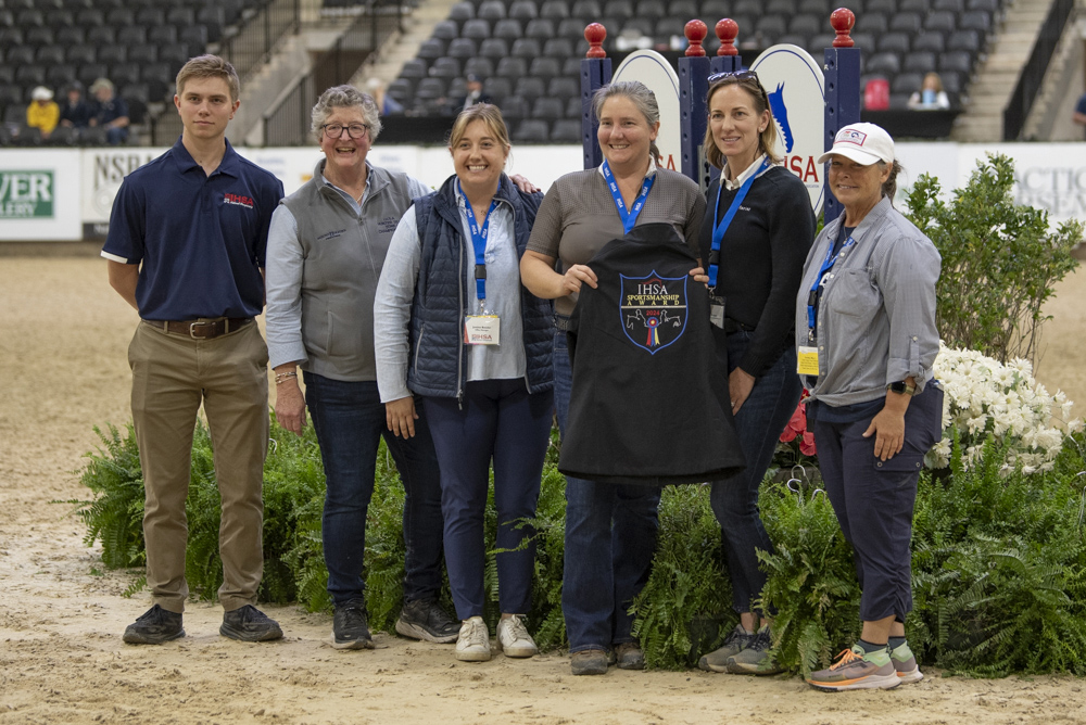IHSA 2025 National Championship-hunter seat sportsmanship award winners