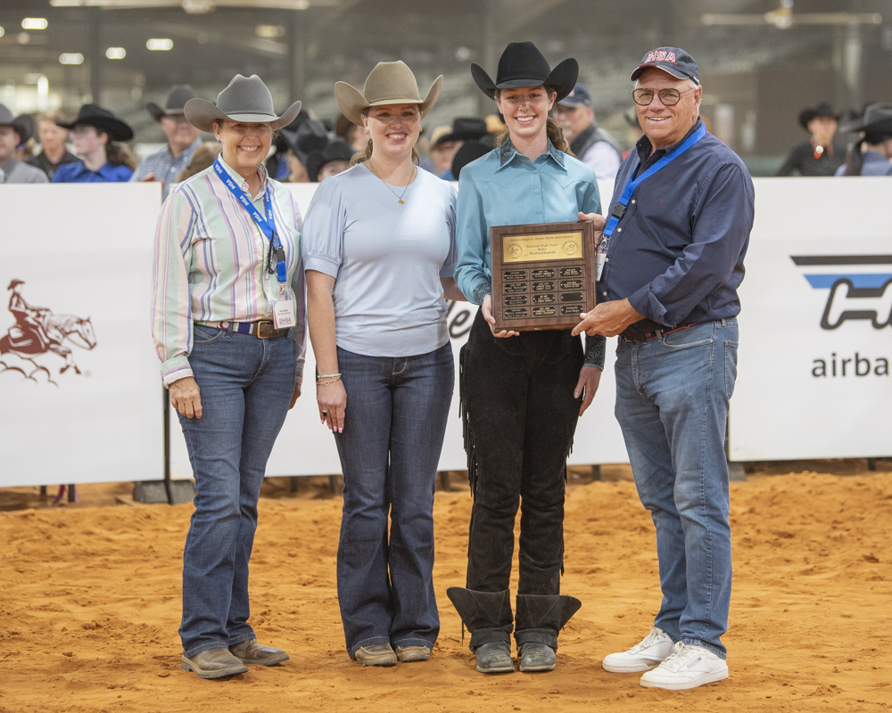 IHSA 2025 National Championship-Western rider sportsmanship award_Hope Gillaspie_St Mary-of-the-Woods College IHSA 2025 National Championship-Western rider sportsmanship award_Hope Gillaspie_St Mary-of-the-Woods College