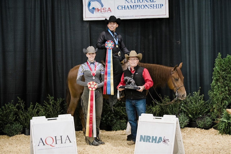 Nigel Lancaster - Ashton Knerr - Champion and Reserve High Point Riders - Credit EQ Media