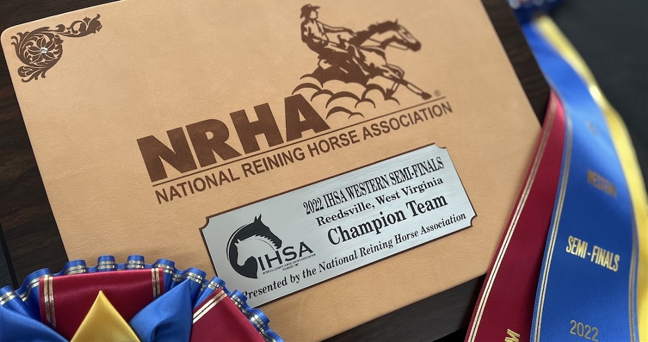 WEB WSF WVU Prizes Western Semi-Finals NRHA